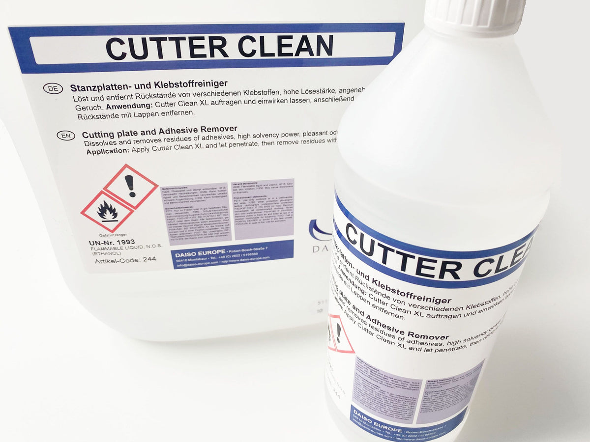 CC1 - Cutter Clean die plate cleaner - Quantity: 1 liter - 1 PE bottle ...